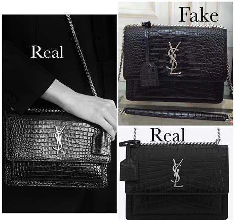 ysl black bag fake|How to Spot a Fake YSL Bag .